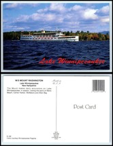NEW HAMPSHIRE Postcard - Lake Winnipesaukee, M/S Mount Washington Boat / Ship L5 - £2.52 GBP