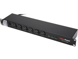 CyberPower CPS1215RMS 15' 12 Outlets 1800 Joules Rackbar Surge Strip - £103.77 GBP