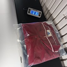 Adidas RN#88387 Men's Red Cotton Blend Short Sleeve Polo Shirt Size Large image 7