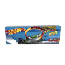 Mattel Hot Wheels Loop Star Action Play Set With die Cast Car Gold Gift Toy  - £14.39 GBP