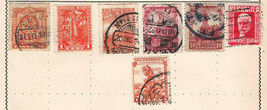MEXICO Amazing Very Old Used Stamps Hinged/Glued on list - £0.72 GBP