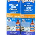 2 Bottles Sovereign Silver Bio-Active Silver Hydrosol 4oz DROPPER 10PPM ... - $36.99