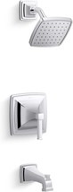 Kohler Ts27403-4-Cp Riff Bath And Shower Trim Kit, Set, Polished Chrome - $353.99