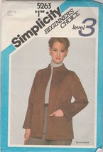 Simplicity Pattern Beginners Choice 5263 Level 3 ~ Size 20 Misses Unline... - $218.29 MXN