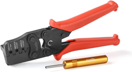 Weather Pack Crimp Tool With Locator &amp; Removal Extraction Tool Grip And Control - £34.58 GBP