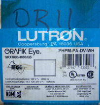 Grafik Eye Phase Control Power Module GRX3000/4000/QS  PHPM-PA-DV-WH  LU... - $599.55