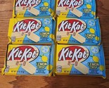 Lot Of 6! Kit Kat Lemon Crisp Bars LIMITED EDITION 1.5 Oz Exp. 02/2025 - £14.95 GBP