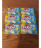Lot Of 6! Kit Kat Lemon Crisp Bars LIMITED EDITION 1.5 Oz Exp. 02/2025 - £12.15 GBP