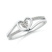 Authenticity Guarantee

Angara Natural Round Diamond Split Shank Heart Promis... - $944.10