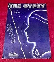 Sheet Music for The Gypsy by Billy Reid Leeds Music Corporation 1946 VTG - $12.82