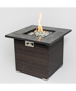 30&quot; LP Fire Table 40000 BTU Propane Fire Pit with Table Insert Lid and C... - £277.96 GBP