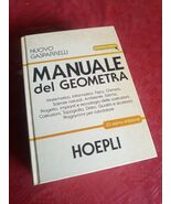 GASPARRELLI MANUALE GEOMETRA / SURVEYOR'S MANUAL 23ª EDITION - $28.65