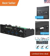 Compact USB 3.0 Hub with 5 Ports, USB-C &amp; Card Readers - Lightning 5Gbps... - $57.00