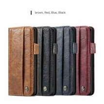 Leather Wallet FLIP Back Case Cover for Apple iPhone &amp; Samsung Galaxy SELECT - £47.78 GBP
