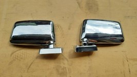 L&amp;R Chrome Side Door Mirror For Datsun 73-83 B310 Nisssan 80-89 720 Pick... - $64.34