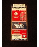 BOSTON RED SOX 2013 WORLD SERIES Game 7 TICKET ~ Row 1 Pavillion Club ~ Phantom - $38.88