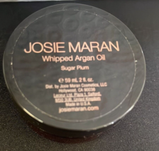 Josie Maran Whipped Argan Oil Body Butter sugar plum  2oz Sealed - £9.27 GBP