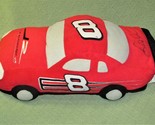 18&quot; DALE EARNHARDT Jr RACE CAR RED #8 PLUSH STUFFED NORTHWEST Co. PILLOW... - $10.80