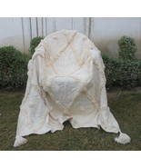 Decorative Sofa Throw Handmade Throw Blanket, Boho Chick Diamond Blanket... - £45.14 GBP