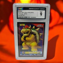 BOWSER Special Foil #F15 Super Mario Bros. Wii 2010 Enterplay Card CGC G... - $3,095.15 MXN