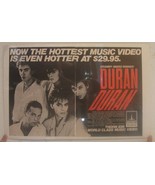 Duran Affiche Commerce Ad Grammy Award Winner Musique Vidéo - $1,685.86 MXN