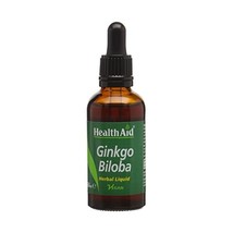 HealthAid Ginkgo Biloba (Ginkgo Biloba) Vegan Liquid 50ml  - $29.34 CAD