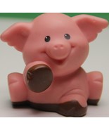 Fisher Price Little People Farm PInk Muddy Pig Foot Up - $2.72 CAD