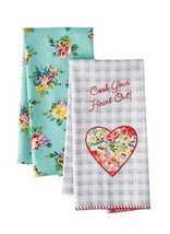 Two (2) Pioneer Woman ~ &quot;Sweet Romance&quot; ~ Kitchen Towels ~ 16&quot; x 28&quot; - £17.89 GBP