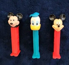 PEZ: Disney ~ MICKEY MOUSE &amp; DONALD DUCK Dispensers ~ See Pics &amp; Descrip... - £3.75 GBP