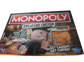 Monopoly Board Game Cheaters Edition Hasbro Complete In Box - £10.84 GBP