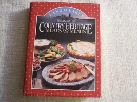 Land O Lakes Treasury of Country Heritage Meals and Menus, 1995, HCDJ, 1... - £8.50 GBP
