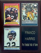 Frames, Plaques and More Franco Harris Pittsburgh Steelers 3-Card 7x9 Plaque - £17.69 GBP