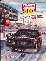 Atlanta Int&#39;l Raceway NASCAR Auto Race Program 11/1990-Atlanta Journal 500-VF - £54.27 GBP