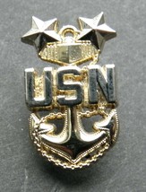 USN NAVY CHIEF PETTY OFFICER MASTER ANCHOR LAPEL PIN BADGE 1 INCH - $5.64