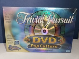 Trivial Pursuit DVD Pop Culture Boardgame Parker Brothers Brand New Sealed - £10.05 GBP