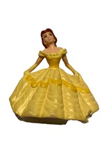 Vintage Disney Belle From Beauty &amp; The Beast PVC Figures Applause Cake T... - $7.91