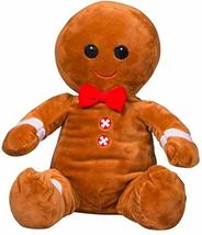 Teddy Mountain Gingerbread ManHeartbeat Voice Recorder 20 sec. Recordable Stuffe - £17.95 GBP