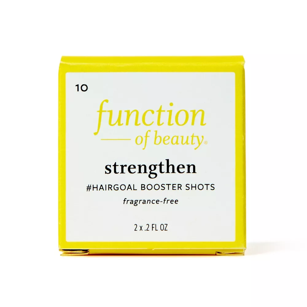 Function of Beauty Strengthen #HairGoal Add-In Booster Treatment - 2pk/0.2 fl oz - $12.99