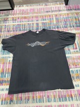 Harley Davidson DAYTONA BEACH Black Short Sleeve T Shirt size 2X Marks READ - $12.45