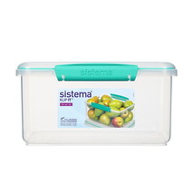 Sistema Klip-It Rectangle 3 L Plastic Food Storage Container - £18.46 GBP