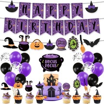 Halloween Birthday Party Decorations, Halloween Witch Party Decorations, Witch B - £19.23 GBP