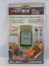 Celestron reTrace Lite Handheld GPS Navigator Clip-On Green Hiking Car L... - £20.92 GBP