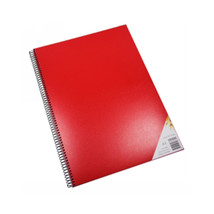 Quill A3 Spiral Visual Art Diary 120pg (Red) - $51.59