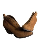 Coconut’s By Matisse Rust Brown Size 6.5 M Western Cowgirl Riveted Boots... - $712.07 MXN
