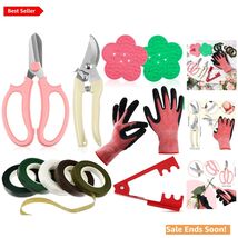 Gardening Gift Set for Women Floral Arrangement Kit with Pruning Shears ... - $32.62