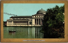 Vtg Postcard Field Museum, Chicago IL. Ullman&#39;s Gold Border Series, Unposted - £5.08 GBP