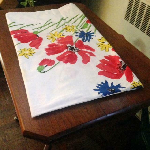 1970's Vera Square Tablecloth - $49.00