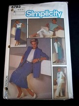 Simplicity vintage Pattern 6785 Misses unlined jacket top skirt pants Size 10-14 - $4.75