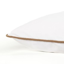 Brown and White Chocolate Is A Salad Throw Pillow - £53.88 GBP