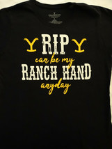 Yellowstone TV Show RIP Ranch Hand Dutton Ranch Licensed Womens T-Shirt - £12.35 GBP+